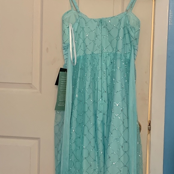 BRAND 🆕 sparkly blue dress - Picture 2 of 2